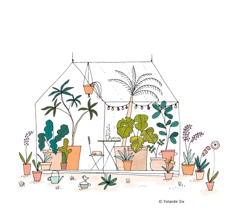 illustration calendrier Mademoiselleyo